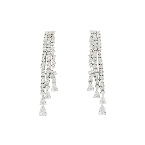 Party Queen Sparkling Crystal Earrings